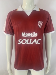 Retro Version 03-04 FC Metz Home Red Thailand Soccer Jersey AAA-503