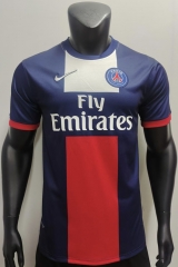 13-14 Retro Version Paris Home Blue Thailand Soccer Jersey-3685
