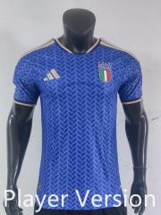 Player Version 26-27 Italy Home Blue Thailand Soccer Jersey AAA-0871