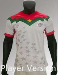 Player Version 25-26 Burkina Faso Away White Thailand Soccer Jersey AAA-9753