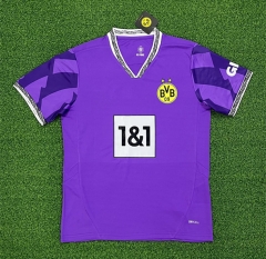 (S-4XL) 25-26 Special Edition Borussia Dortmund Goalkeeper Purple Thailand Soccer Jersey AAA-403
