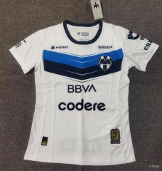 25-26 Monterrey Away White Women Thailand Soccer Jersey AAA-5378