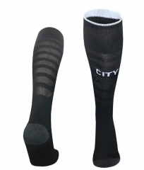 25-26 Manchester City Away Black Kids/Youth Soccer Socks