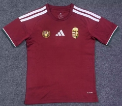 25-26 Hungary Home Red Thailand Soccer Jersey AAA