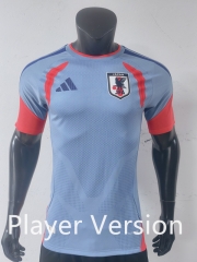 Player Version 25-26 Japan Away Blue Thailand Soccer Jersey AAA-0871