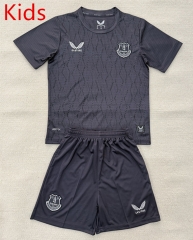 25-26 Everton Goalkeeper Gray Kids/Youth Soccer Uniform-AY