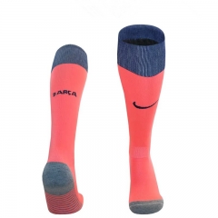 2025-2026 Barcelona 2nd Away Pink Kids/Youth Soccer Socks-4539