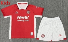 25-26 Bristol City Home Red Kids/Youth Soccer Uniform