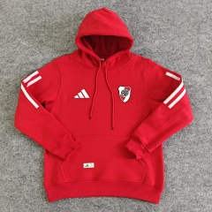 25-26 Player Version River Plate Home Red Thailand Soccer Tracksuit With Hat-LH