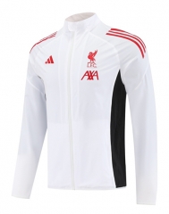 25-26 Liverpool White Thailand Soccer Coat-LH