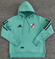 25-26 Player Version River Plate Home Green Thailand Soccer Tracksuit With Hat-LH