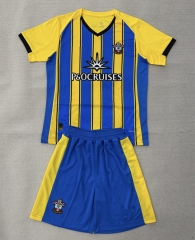 2025-2026 SouthamptonAway Blue&Yellow Soccer Uniform-AY