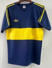 Retro Version 1981 Boca Juniors Home Blue Thailand Soccer Jersey AAA-2282