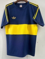 Retro Version 1981 Boca Juniors Home Blue Thailand Soccer Jersey AAA-2282