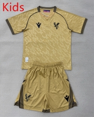 25-26 Crystal Palace 2nd Away Yellow Kid/Youth Soccer Uniform-AY