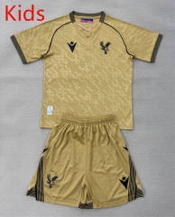 25-26 Crystal Palace 2nd Away Yellow Kid/Youth Soccer Uniform-AY