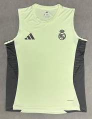 (S-4XL) 2025-2026 Real Madrid Light Yellow Soccer Training Vest-4728