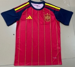 25-26 Spain Home Red Thailand Soccer Jersey AAA