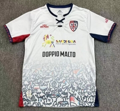 25-26 Cagliari Calcio Away White Thailand Soccer Jersey AAA-417
