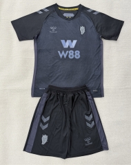 2025-2026 Sunderland AFC 2nd Away Black Soccer Uniform-AY