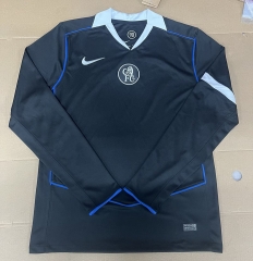 25-26 Chelsea 2nd Away Black LS Thailand Soccer Jersey AAA-422