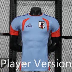 Player Version 26-27 Japan Away Blue Thailand Soccer Jersey AAA-888