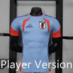Player Version 26-27 Japan Away Blue Thailand Soccer Jersey AAA-888