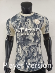 Player Version 25-26 Horse Special Edition Manchester City Apricot Thailand Soccer Jersey AAA-0871