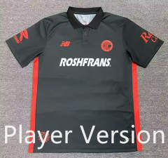 (S-4XL) Player Version 25-26 Deportivo Toluca FC 2nd Away Black Thailand Soccer Jersey AAA-912