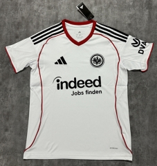 (S-4XL) 2025-2026 Eintracht Frankfurt Home White Thailand Soccer Jersey AAA-4506