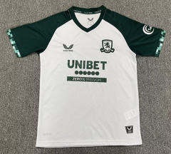 (S-4XL) 25-26 Middlesbrough 2nd Away White Thailand Soccer Jersey AAA-512