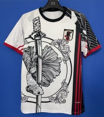 25-26 Japan katana White Thailand Soccer Jersey AAA-6486