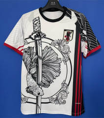 25-26 Japan katana White Thailand Soccer Jersey AAA-6486