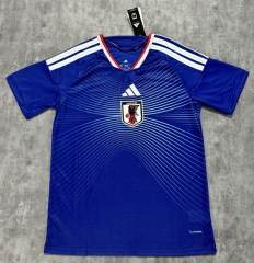 (S-4XL) 26-27 Japan Home Blue Thailand Soccer Jersey AAA-4506