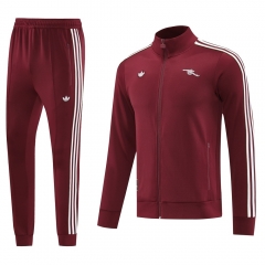 2025-2026 Arsenal Maroon Thailand Soccer Jacket Uniform-LH