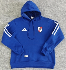 25-26 Player Version River Plate Home Blue Thailand Soccer Tracksuit With Hat-LH