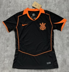 2025-2026 Corinthians 2nd Away Black Thailand Women Soccer Jersey-4506