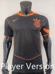 Player Version 2025-2026 Corinthians 2nd Away Black Thailand Soccer Jersey AAA-0871