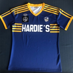 1982 Retro Version Parramatta Eels Blue Thailand Rugby Jersey