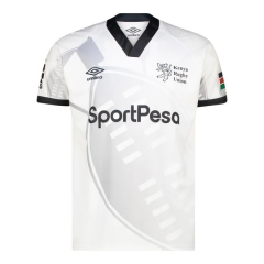 25-26 Kenya White Thailand Rugby Shirt