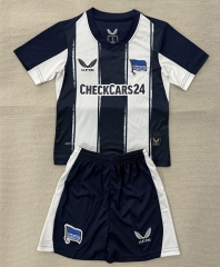 25-26 Hertha BSC Home Blue&White Soccer Uniform-AY