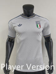 Player Version 26-27 Italy Away White Thailand Soccer Jersey AAA-0871