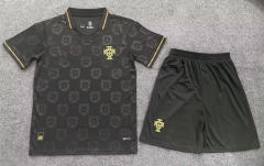 2025-2026 Portugal Black Soccer Uniform-718