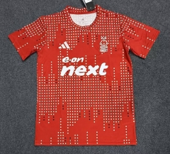 (S-4XL) 25-26 Nottingham Forest Red Thailand Soccer Training Jersey  AAA-5931