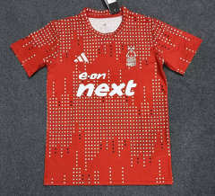 (S-4XL) 25-26 Nottingham Forest Red Thailand Soccer Training Jersey  AAA-5931