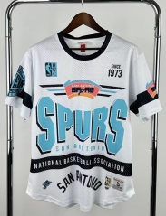 2026 MN Retro Version San Antonio Spurs White NBA Shirt-311