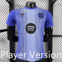 Player Version 25-26 Barcelona Purple Thailand Soccer Training Jersey AAA-4285