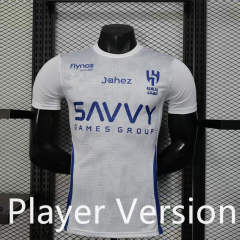 Player Version 2025-2026 Al Hilal FC White Thailand Training Soccer Jersey AAA-888