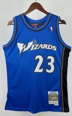 Retro Edition Washington Wizards Blue #23 NBA Jersey-311