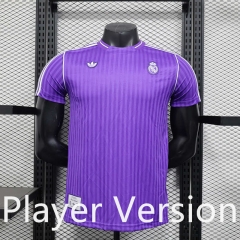 Player Version 25-26 Casual Version Real Madrid Purple Thailand Soccer Jersey AAA-888